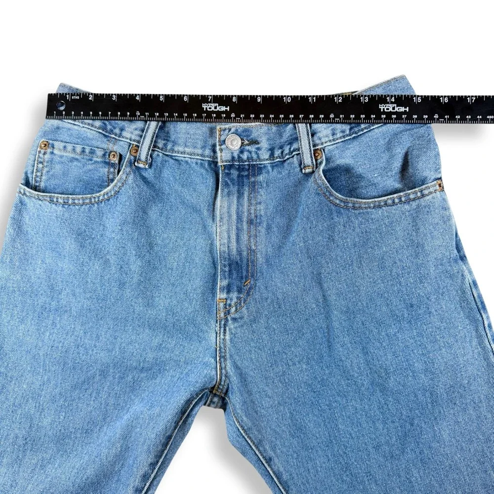 Levis 517 Bootcut Jeans Mens 32x30 Blue Denim Medium Wash Cotton 00517-0216